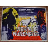 THE VIRGIN OF NUREMBURG (1964) UK Quad Film Poster