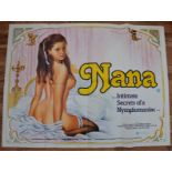 NANA (1982) Artwork by Tom Chantrell - UK Quad Fil