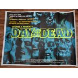 DAY OF THE DEAD (1985) - UK Quad Film Poster (30"