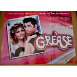 GREASE (1978) - 30TH ANNIVERSARY - UK Quad Film Po