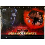 ARMAGEDDON (1998) Lot x 3 - UK Quads - Advance Tea