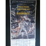 MOONRAKER (1979) - US/International Three Sheet -