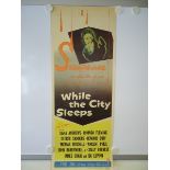 WHILE THE CITY SLEEPS (1956) - US Insert (14” x 36