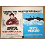 STRAW DOGS / DEATH WEEKEND (1976) - DOUBLE BILL to