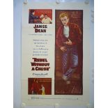 REBEL WITHOUT A CAUSE (1955) - US One Sheet Movie