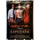 CON AIR (1997) Lot x 2 - US/International One Shee