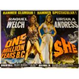 ONE MILLION YEARS B.C. / SHE (1969) - British UK Q