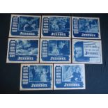 JEZEBEL (1943 RR) - US Lobby Card Set (11 in × 14