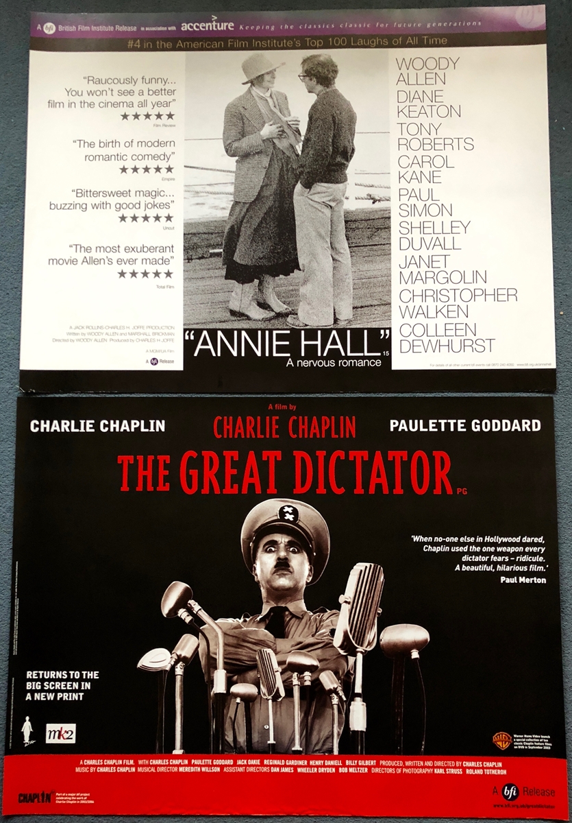BFI Lot x 10 - ALL UK Quad Film posters reissued b - Image 5 of 7