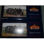 OO GAUGE MODEL RAILWAYS: PAIR OF BACHMANN IVATT ST