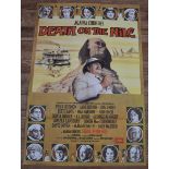 DEATH ON THE NILE - (1978) - UK One Sheet Film Pos