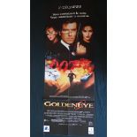GOLDENEYE (1995) - French Door Panel - 22.75" x 61