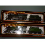 OO GAUGE MODEL RAILWAYS: PAIR OF MAINLINE STEAM LO