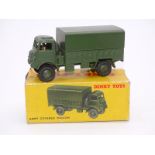 DINKY DIECAST: 623 Army Covered Wagon - VG in P bo