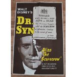 DR. SYN (1963) - UK Double Crown Film Poster (20”