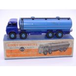 DINKY SUPERTOYS: 504 Foden 14-ton Tanker in blue/l