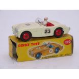 DINKY DIECAST: 109 Austin Healey 100 Sports Car in