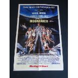 MOONRAKER (1979) - US Advance One Sheet - 27" x 41