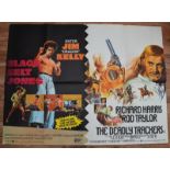 BLACK BELT JONES / THE DEADLY TRACKERS DOUBLE BILL