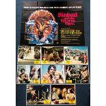 SINBAD AND THE EYE OF THE TIGER (1977) - Lot x 2 -