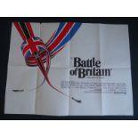 BATTLE OF BRITAIN (1969) UK Quad Film Poster - Pos