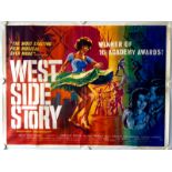 WEST SIDE STORY (1961) - UK Quad - 30" x 40" (76 x