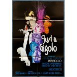 JUST A GIGOLO (1978) - British One Sheet film post