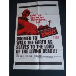 THE PLAGUE OF THE ZOMBIES (1966) - US One Sheet Mo