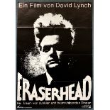 ERASERHEAD (1985 Release) - German A1 Film Poster