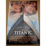 TITANIC (1997) UK One Sheet Film Poster (27” x 40”