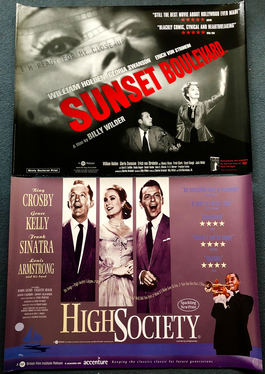 BFI Lot x 10 - ALL UK Quad Film posters reissued b - Image 3 of 7