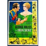 THE IRON DUKE (1935) - US One Sheet movie poster -