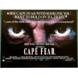 CAPE FEAR (1991) - UK Quad - 30" x 40" (76 x 101.5