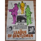 THE LEAGUE OF GENTLEMEN (1960) - UK One Sheet Film