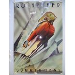 ROCKETEER (1991)- UK Advance One Sheet Film Poster