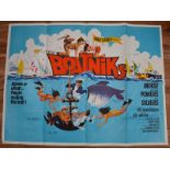 BOATNIKS (1970) - UK Quad Film Poster (30" x 40" -