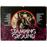 STAMPING GROUND (1971) - UK Quad - T REX, THE BYRD