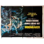 MOONRAKER (1979) - UK Quad (Printer's Proof) - 30.