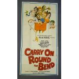 CARRY ON ROUND THE BEND (1971) - UK Three Sheet (4