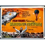 MASTER OF THE WORLD (1961) - British/UK Quad film