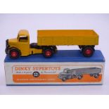 DINKY SUPERTOYS: 521 Bedford Articulated Lorry in