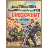 CHECKPOINT (1956) - MOVIE LIFT BILL (22" x16.5” -