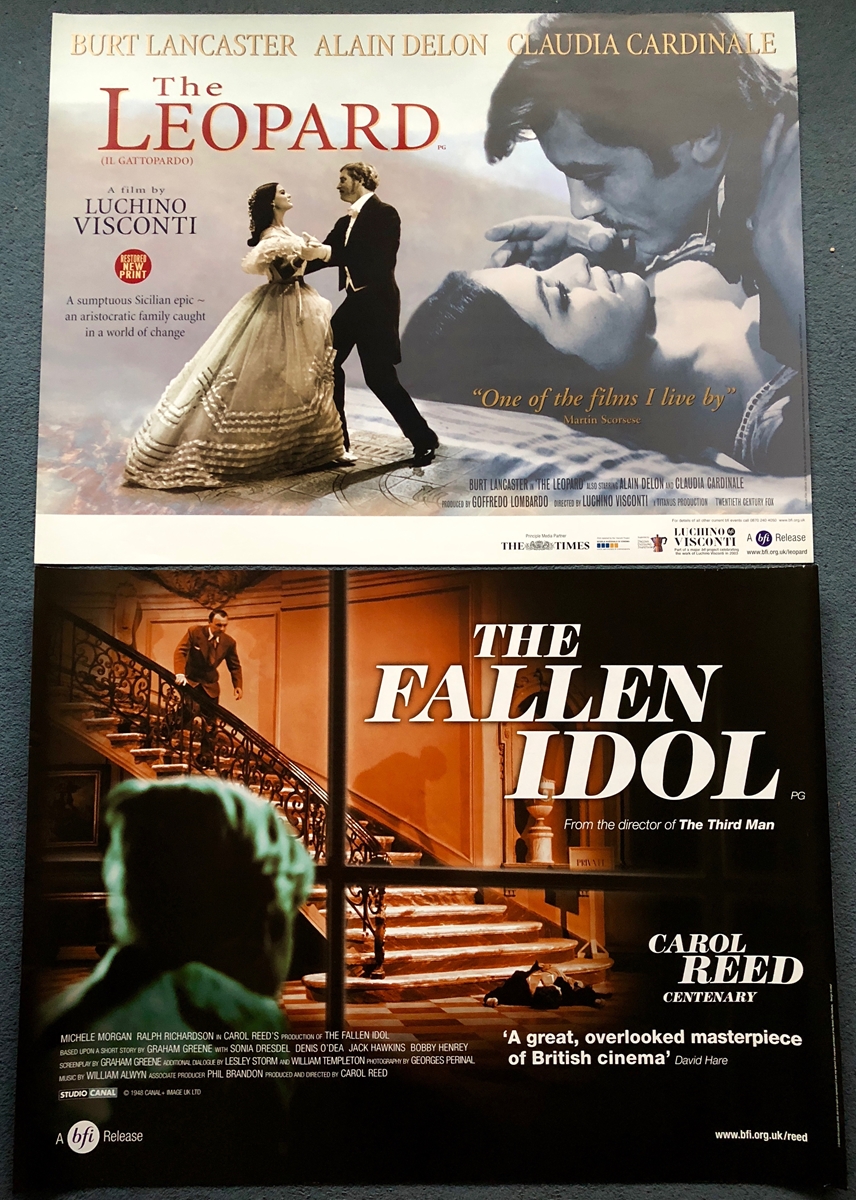 BFI Lot x 10 - ALL UK Quad Film posters reissued b - Image 6 of 7