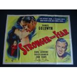 STRONGER THAN FEAR (1950) - UK Quad Film Poster -