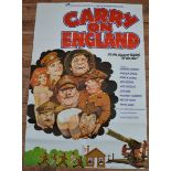 CARRY ON ENGLAND (1976) - UK One Sheet Film Poster