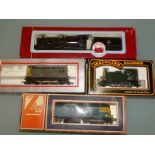 OO GAUGE MODEL RAILWAYS GROUP OF LOCOMOTIVES BY MA