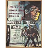 ROBBERY UNDER ARMS (1957) - MOVIE LIFT BILL (22" x