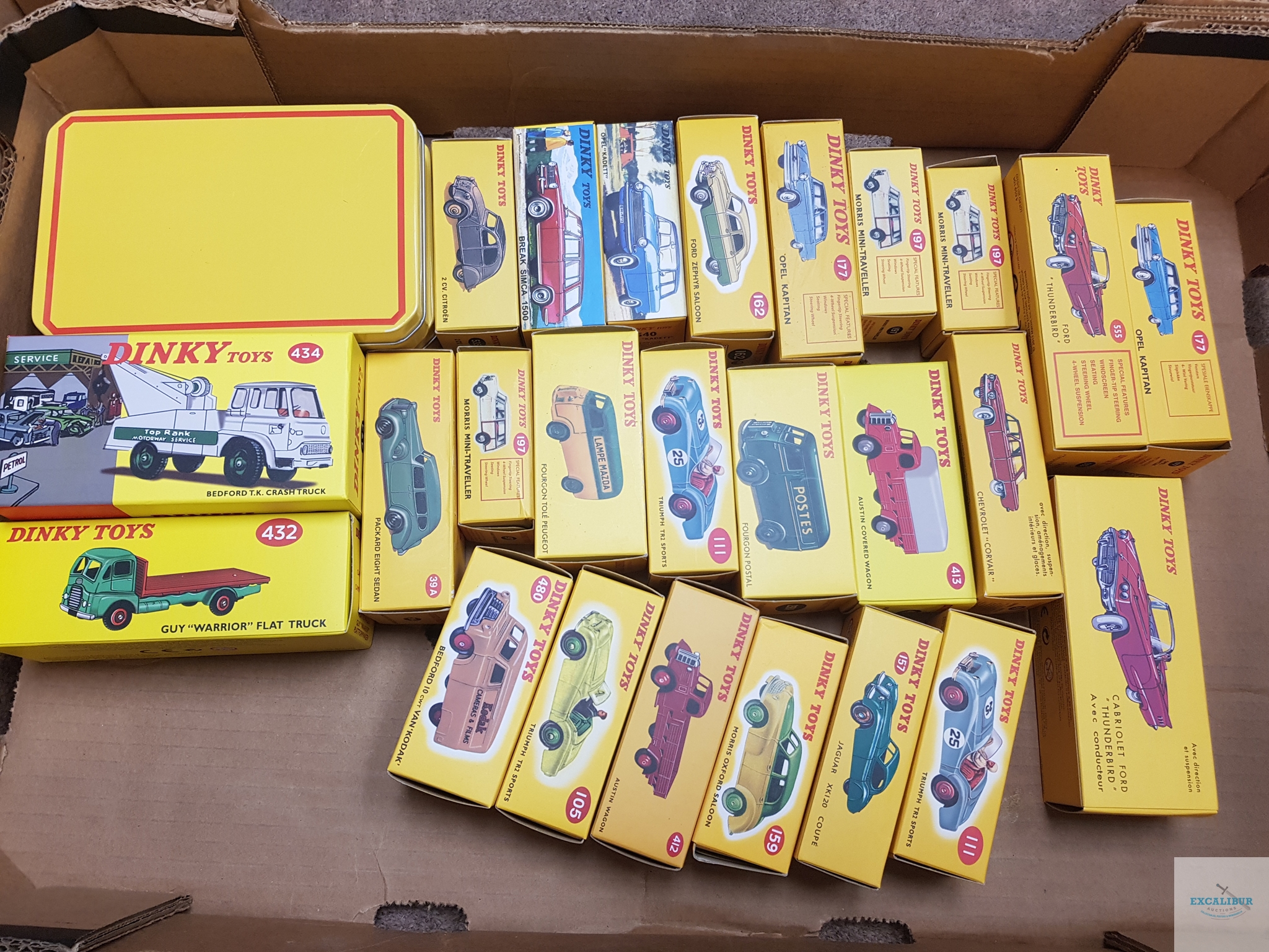 QUANTITY OF ATLAS EDITIONS REPRODUCTION DINKY TOYS - All in original boxes, together with