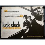 LOCK STOCK & TWO SMOKING BARRELS () - UK Quad Film Poster - GUY RITCHIE - VINNIE JONES - JASON