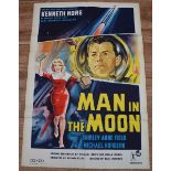 THE MAN IN THE MOON (1960) UK One Sheet Film Poster (27” x 40” – 68.5 x 101.5 cm) - Very Fine -